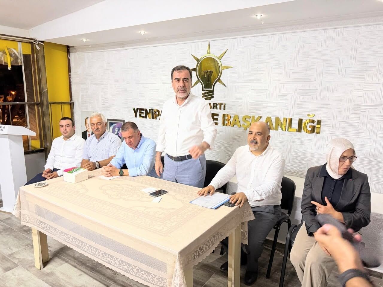 Aydın Siyasetinde Ak Parti Rüzgarı.. Yeni Üyelere Rozet Takıldı (9)
