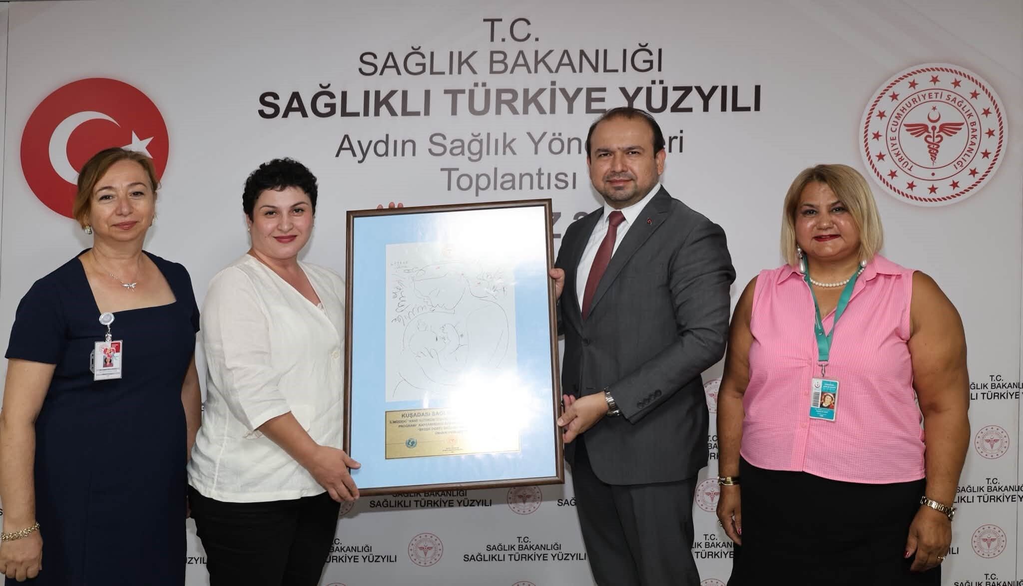 Aydın'da 5 Hastane Ile 2 Merkez 'Bebek Dostu' Unvanı Aldı (6)