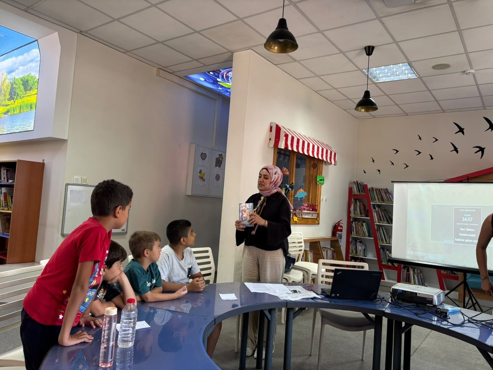 Aydın'da Çocuklar Kütüphanede Drama Ile Keşfetti (5)