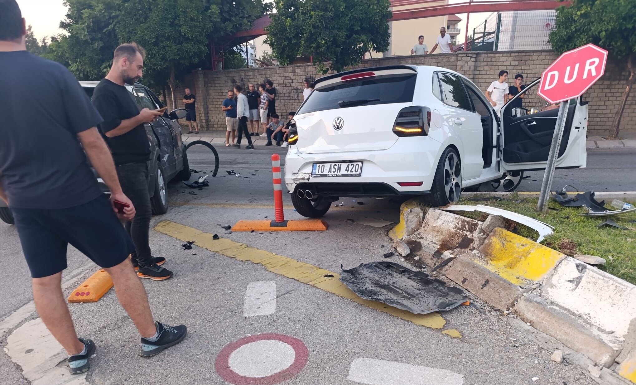 Aydın’daki Kazada 1 Kişi Yaralandı (4)