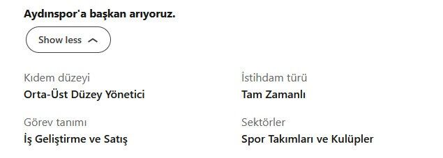 Aydınspor Iş Ilanı Ile Kulüp Başkanı Arıyor (5)