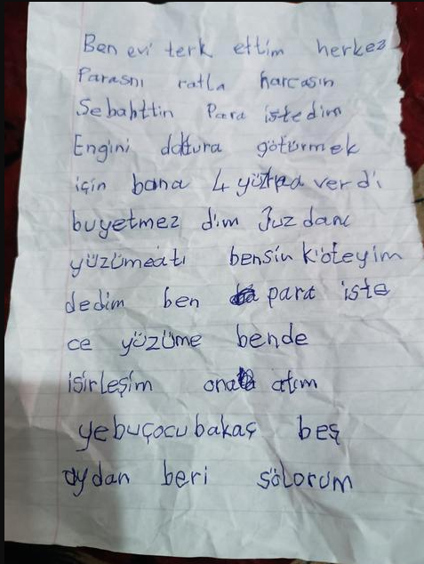 Emine Teyze Mektup Bırakıp Kayboldu Cüzdanı Yüzüme Attı, Ben Para Isteyince Yüzüme Attı (2)-1