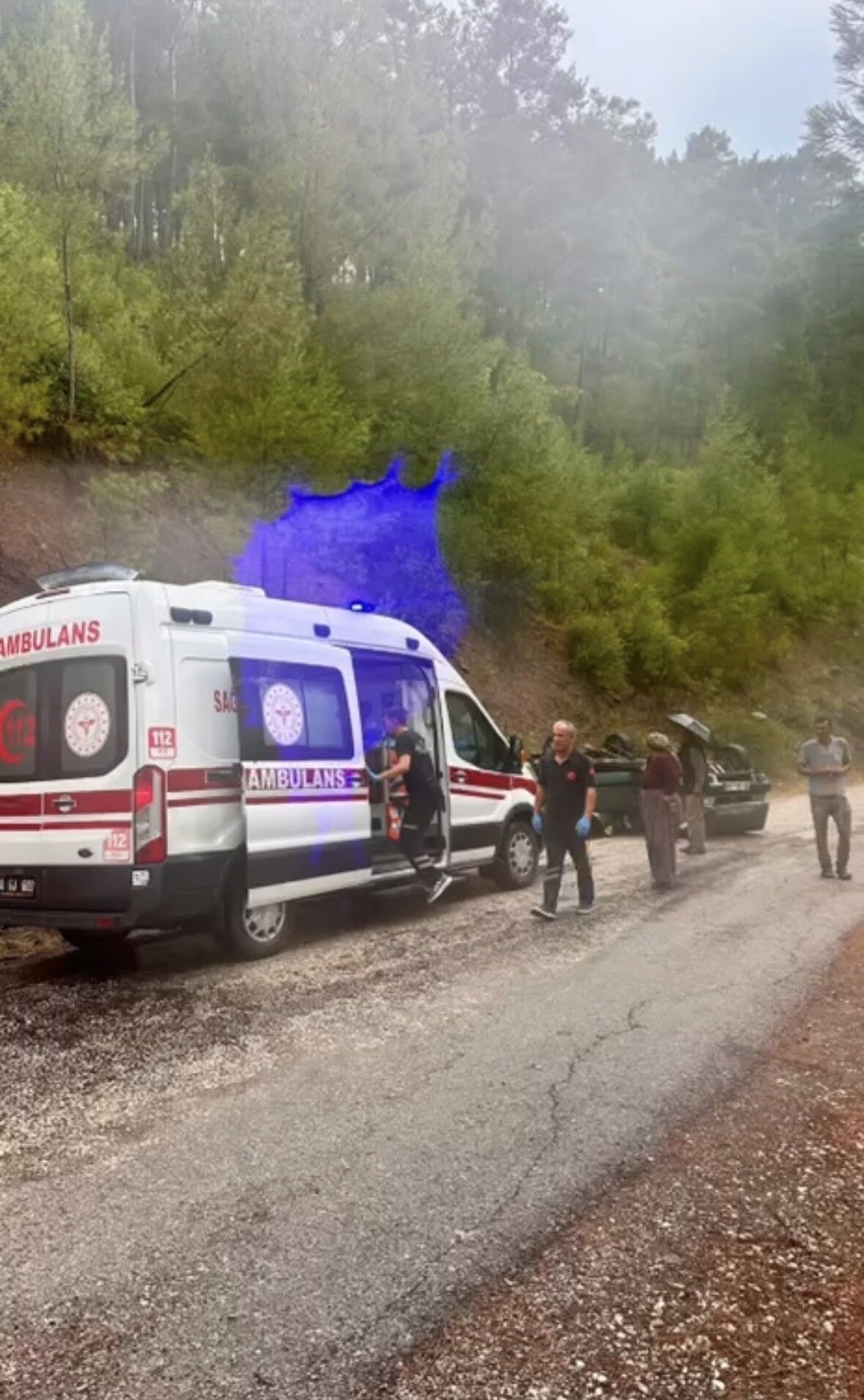 Feci Kaza Baba Ve Kızı Birbirinden Ayırdı (1)