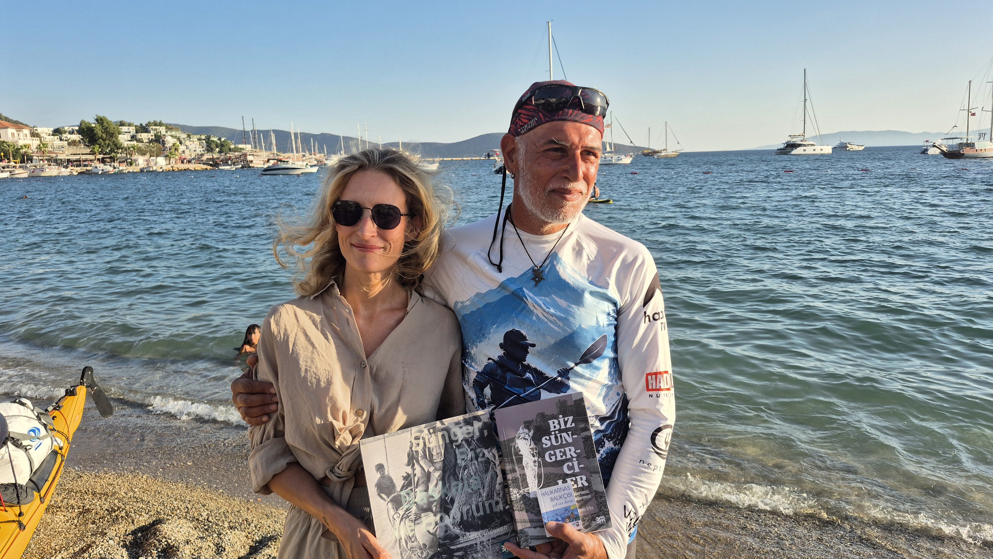 İstanbul'dan 83 Gün Önce Kanoyla Yolculuğa Çıkmıştı, Bodrum'a Ulaştı (4)