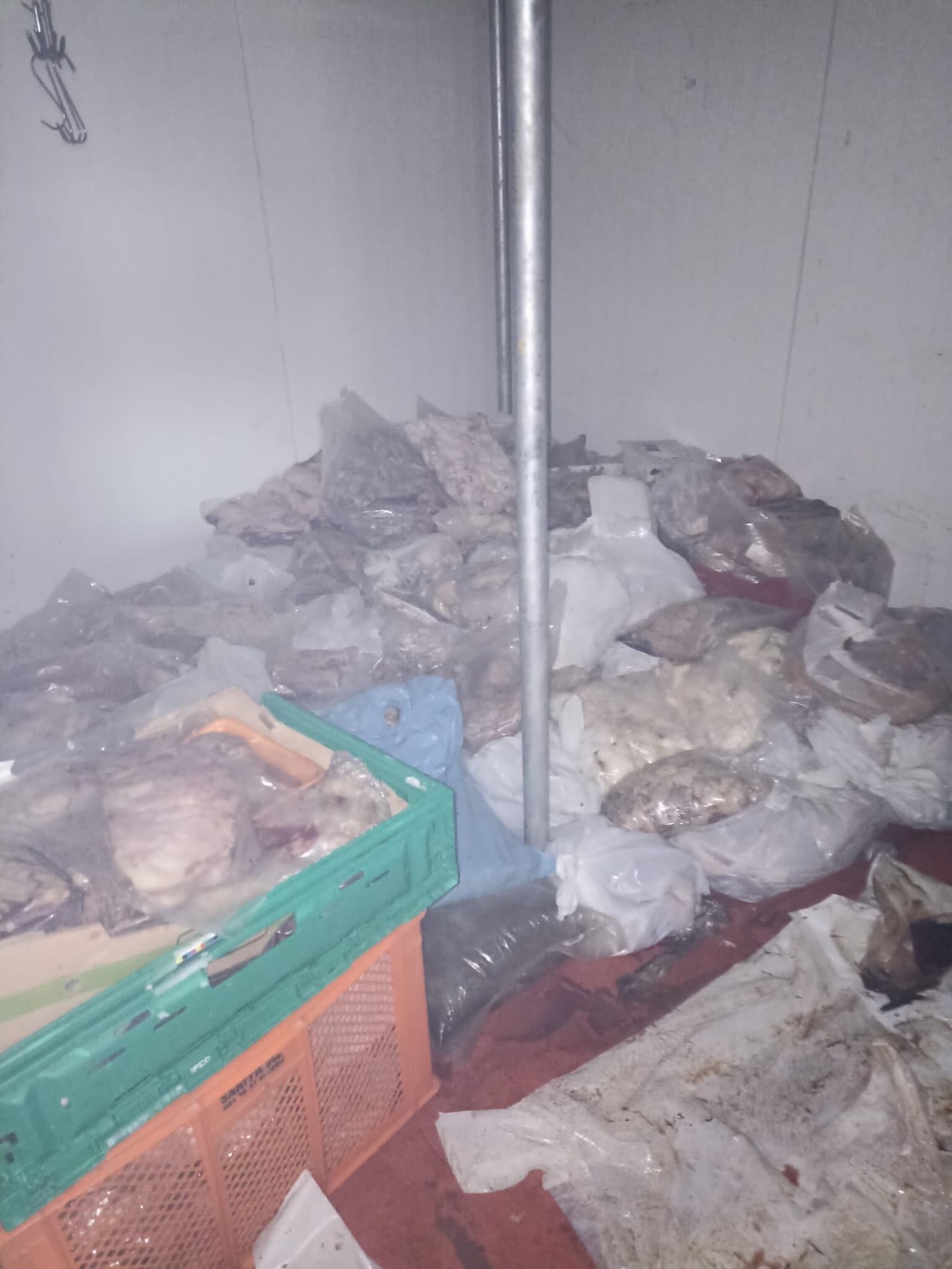 Kasaptan 400 Kilo Bozuk Et Çıktı (5)