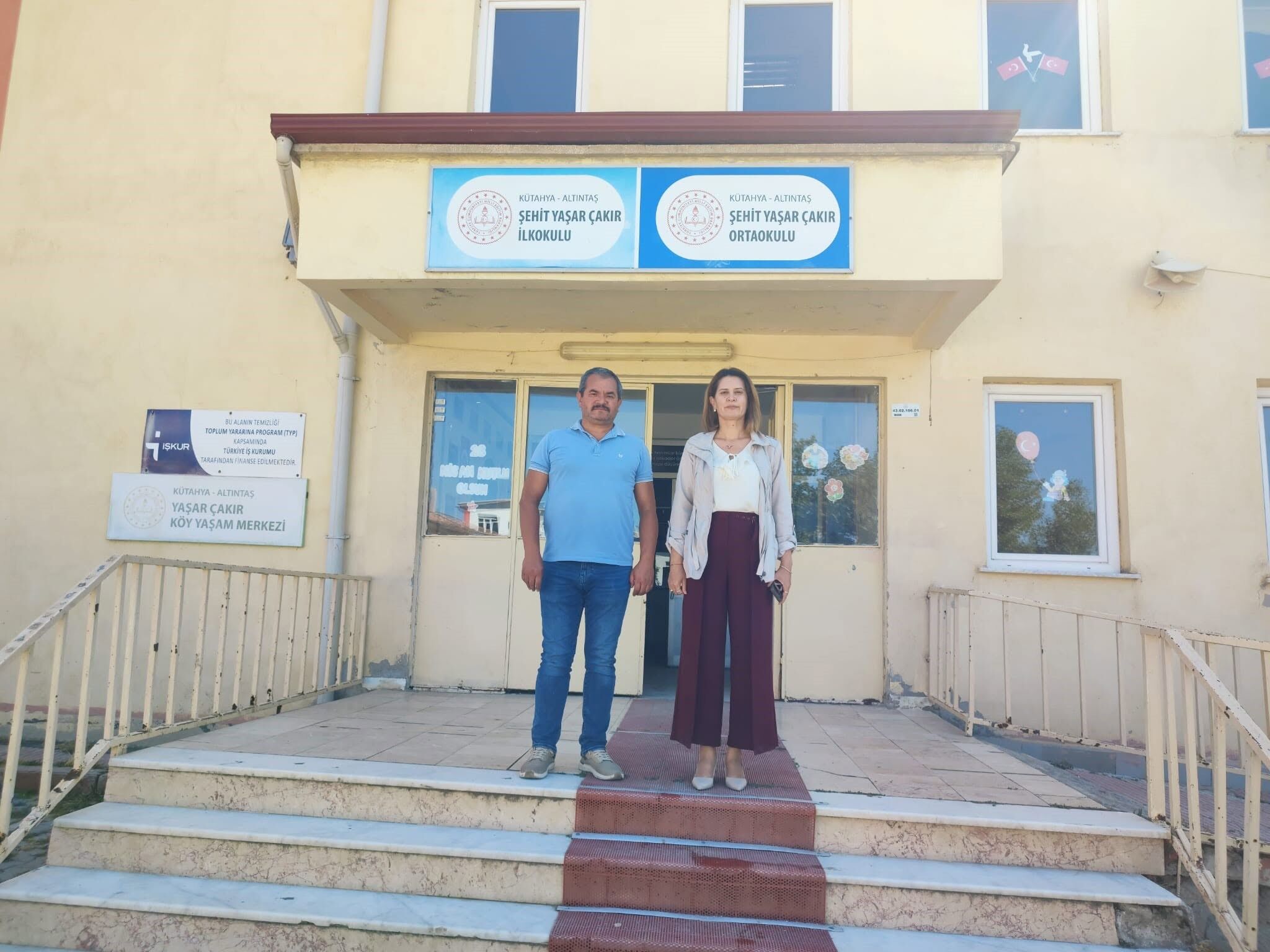 Köy Okullarında Tadilat Çalışmaları Sürüyor (1)