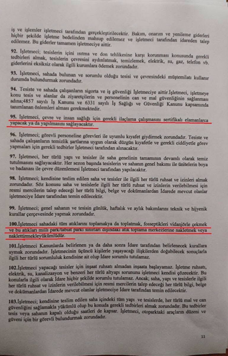 Kuşadası Milli Park’ta Çevre Skandalı (2)