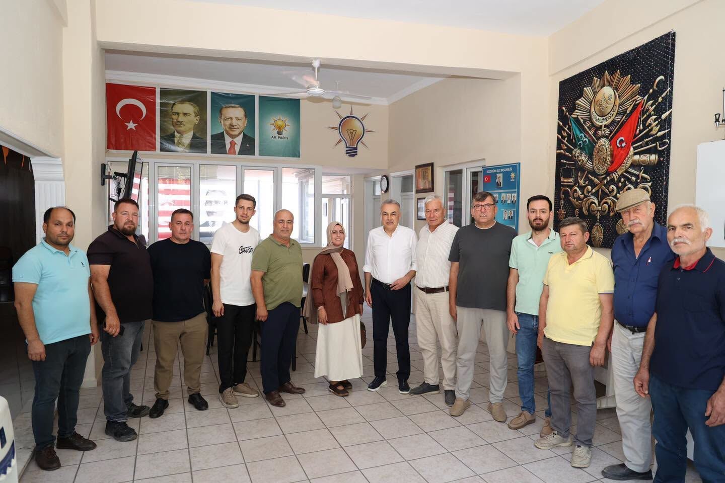 Milletvekili Mustafa Savaş’tan Ak Parti Bozdoğan İlçe Teşkilatına Ziyaret (2)