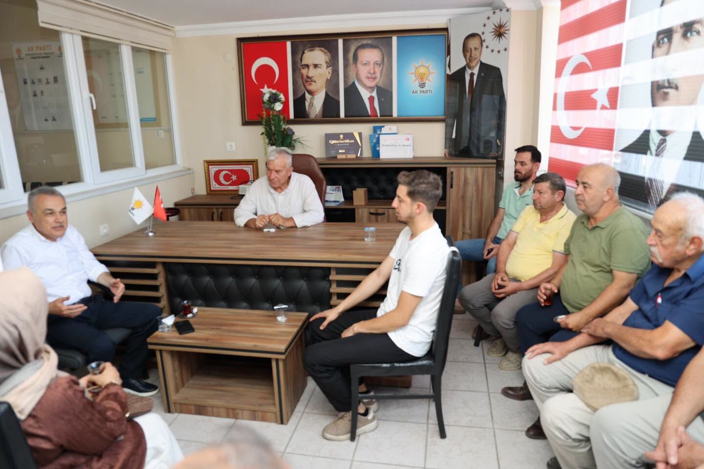 Milletvekili Mustafa Savaş’tan Ak Parti Bozdoğan İlçe Teşkilatına Ziyaret (7)