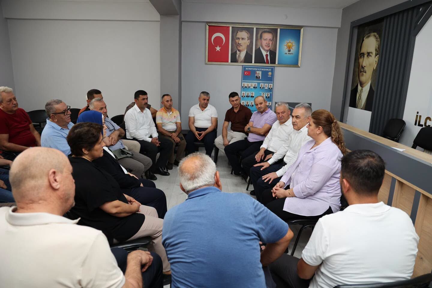 Milletvekili Mustafa Savaş’tan Ak Parti Köşk İlçe Teşkilatına Hayırlı Olsun Ziyareti (5)