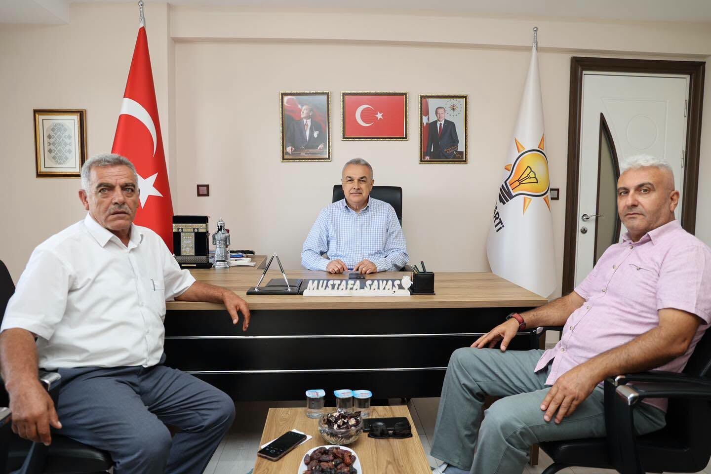 Mustafa Savaş Muhtar Ve Hemşehrilerini Ağırladı (3)