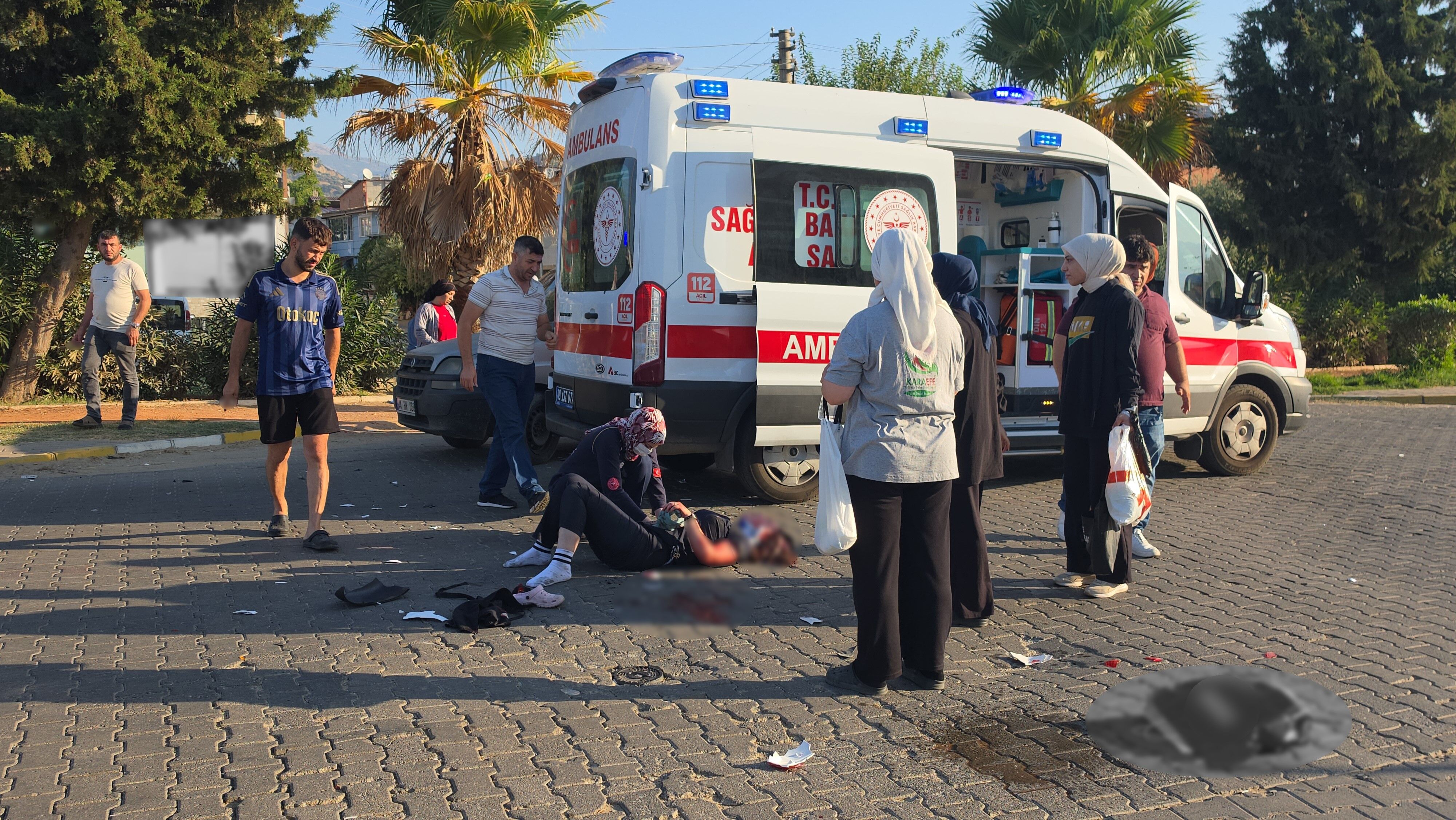 Nazilli’de Feci Kaza, 2 Ağır Yaralı (1)
