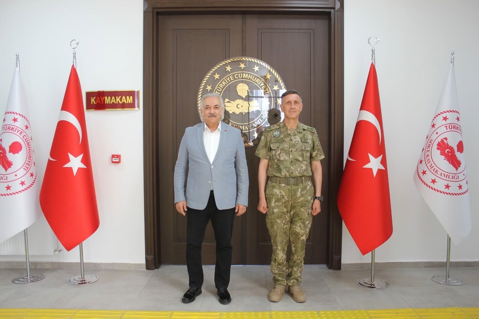 Tuğgeneral Karaoğlu Söke’de görevine başladı