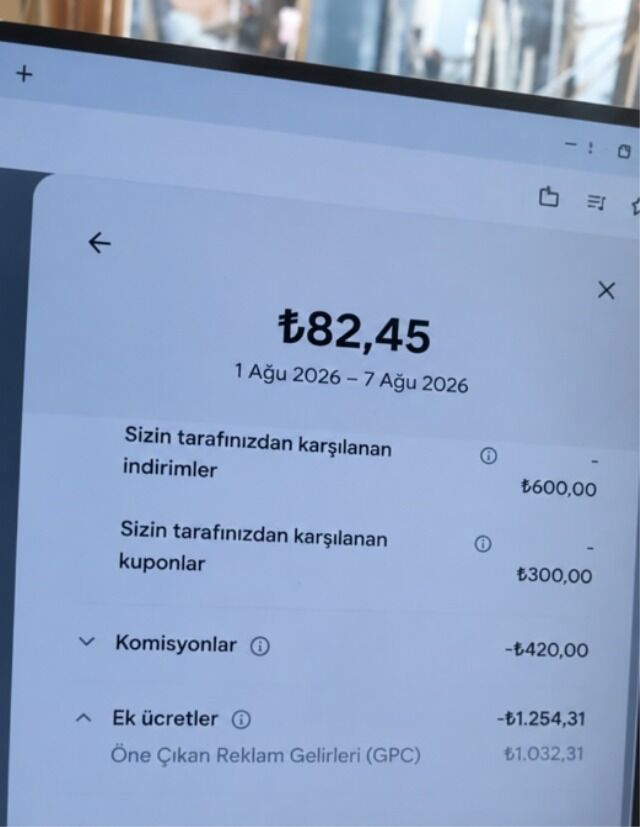 3 Bin Tl’lik Tatlı Siparişi Sonrası Şok.. Kesintilerden Sonra Kasaya Giren Para Belli Oldu (1)