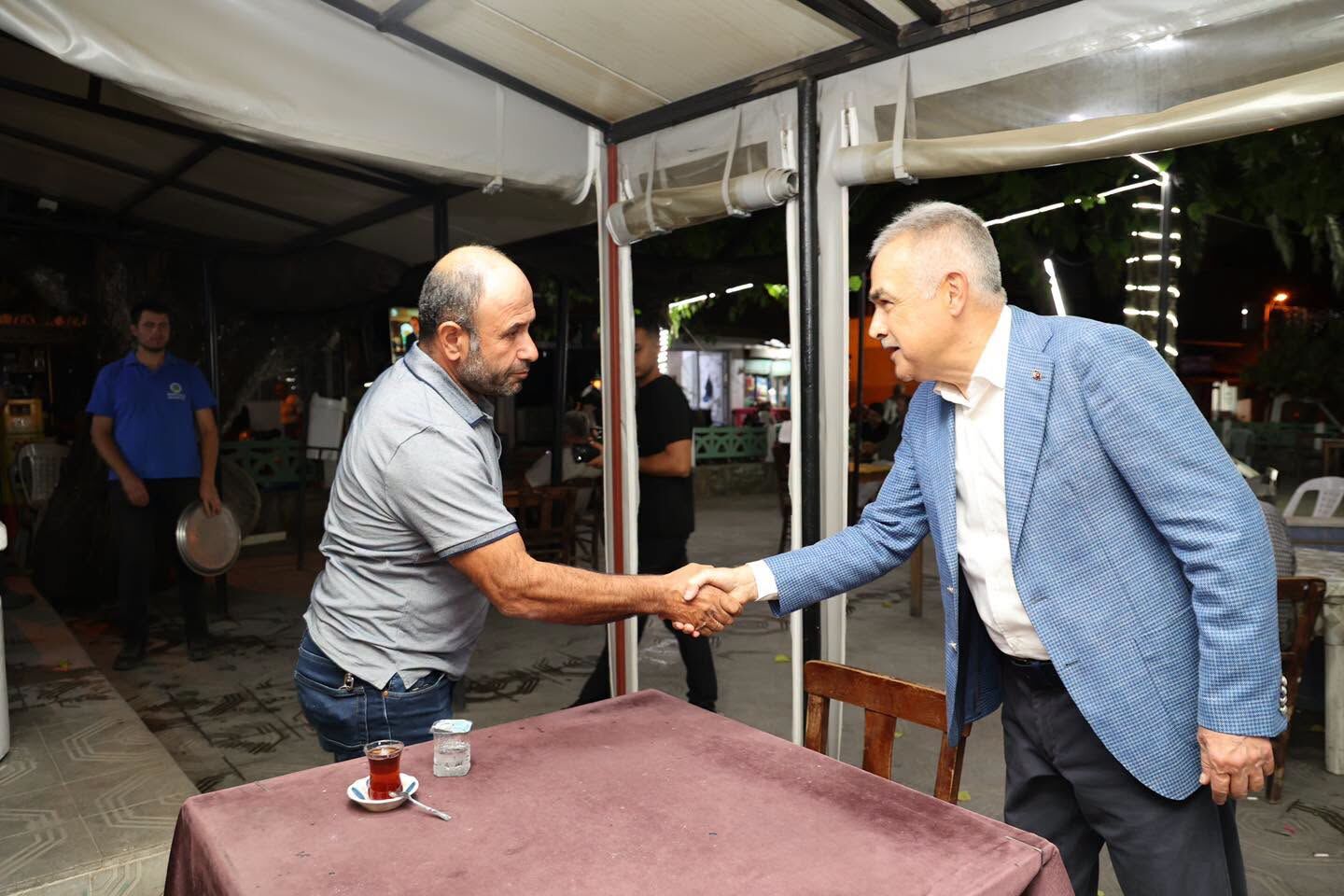 Ak Partili Mustafa Savaş Karpuzlu’da Asker Uğurladı, Hemşehrileriyle Bir Araya Geldi (2)