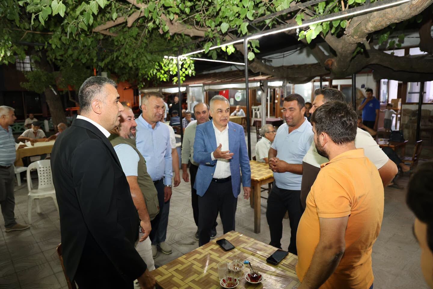 Ak Partili Mustafa Savaş Karpuzlu’da Asker Uğurladı, Hemşehrileriyle Bir Araya Geldi (5)