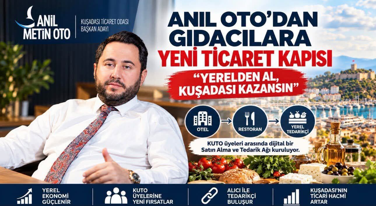 Anıl Oto’dan Gıdacılara Yeni Ticaret Kapısı Yerelden Al, Kuşadası Kazansın (2)