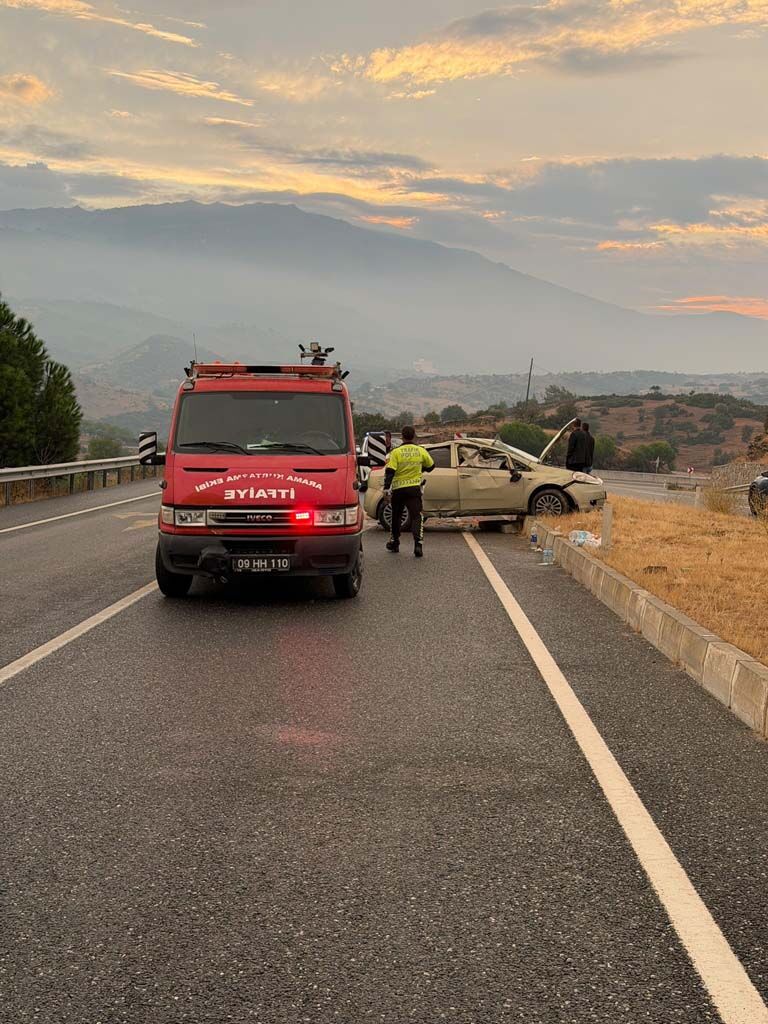 Aydın Çine’de Kaza Oldu (1)