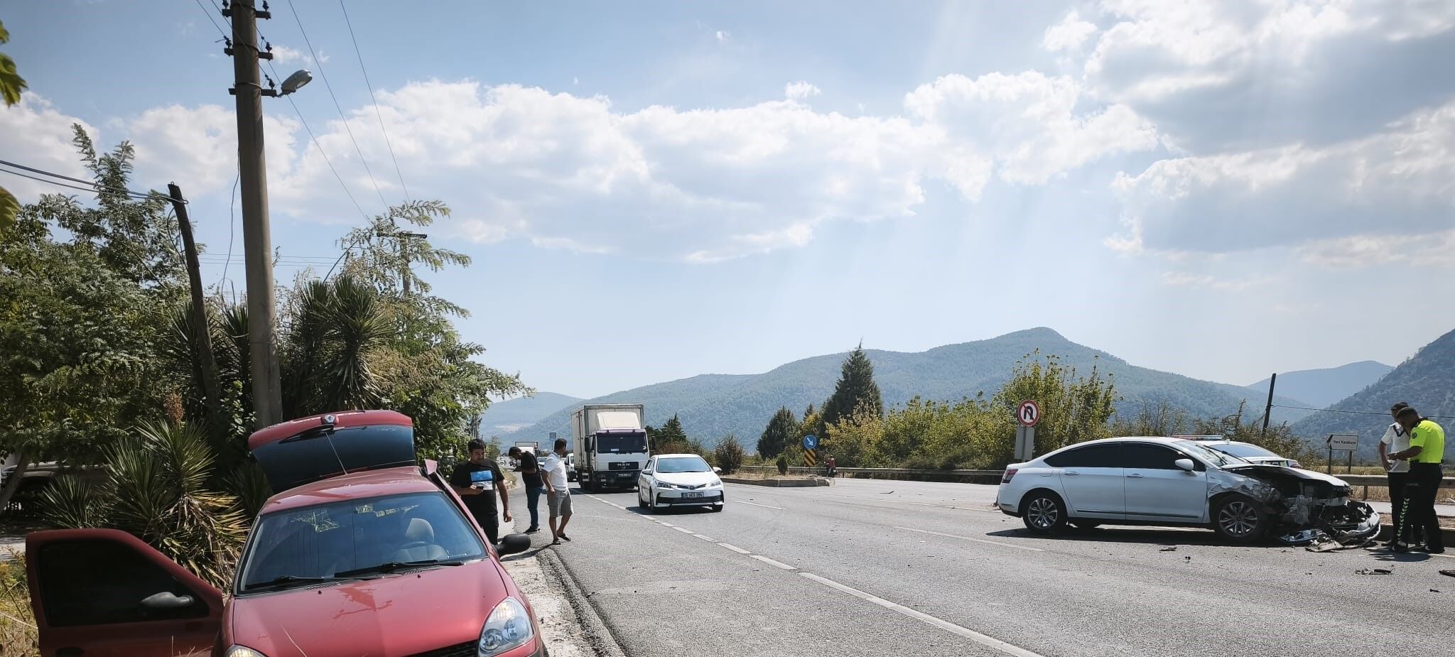 Aydın Karayolunda Feci Kaza (3)