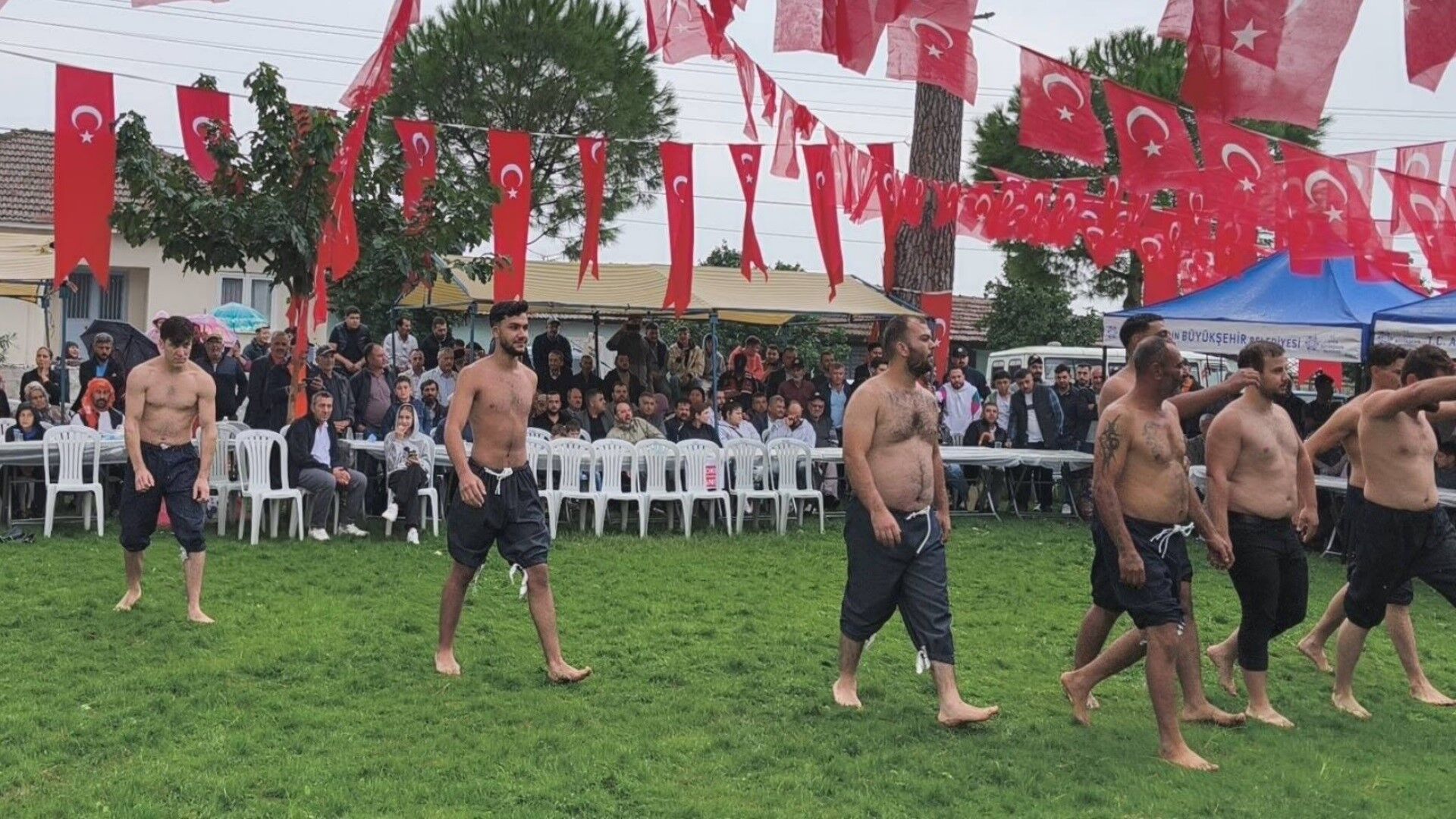 Aydın Köşk’te Pehlivanlar Güreşti (4)