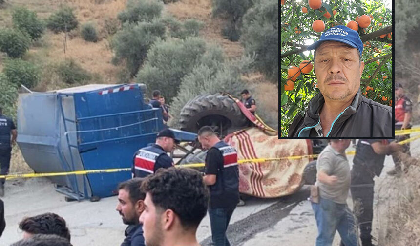 Aydın Köşk’te seyyar pide fırını taşıyan traktör devrildi.. Evli ve 2 çocuk babası hayatını kaybetti