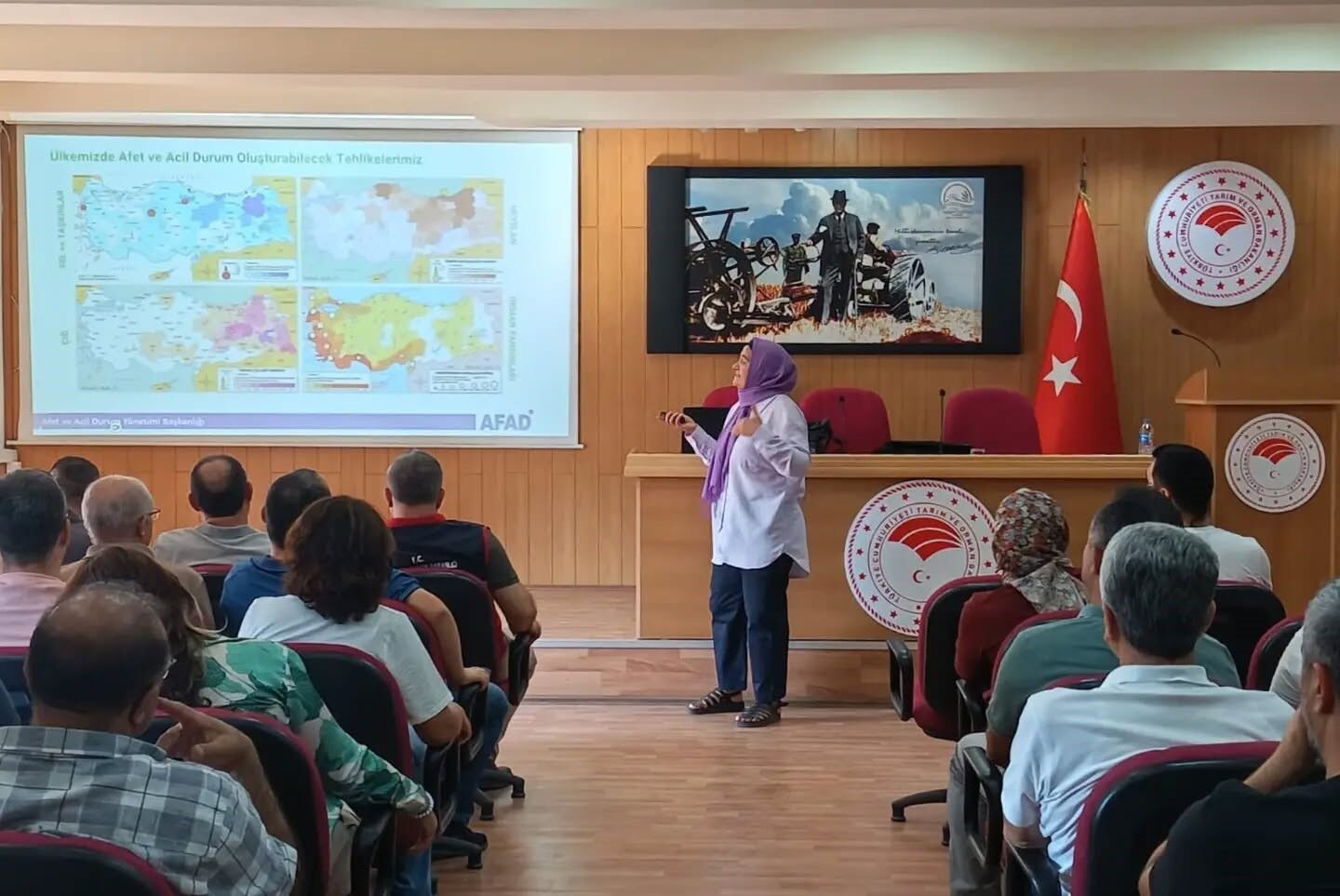 Aydın’da Kamu Personeline Afet Ve Yangın Farkındalık Eğitimi (2)