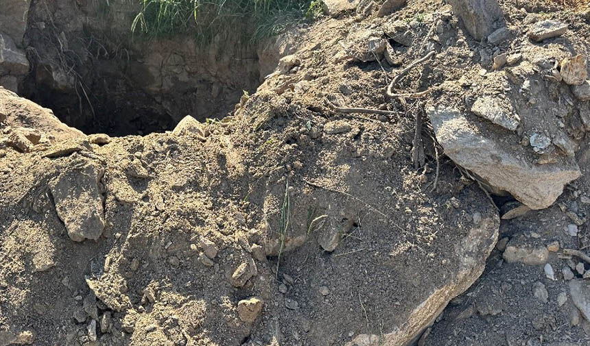 Aydın Söke’de boş arazide 5 kişi basıldı