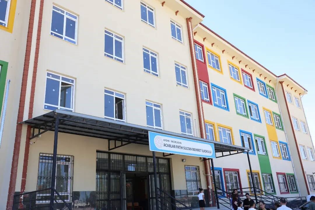 İncirliova Acarlar'da Yapımı Tamamlanan Ilkokul Eğitim Için Gün Sayıyor (7)