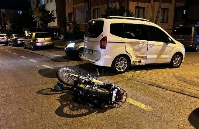 Trafik Kazasında 1 Yaralı (3)