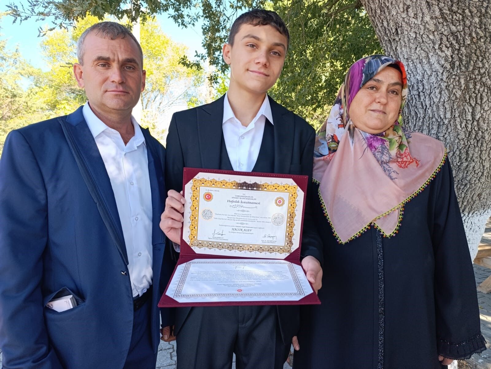 14 Yaşındaki Haluk Bir Buçuk Yılda Hafız Oldu (7)