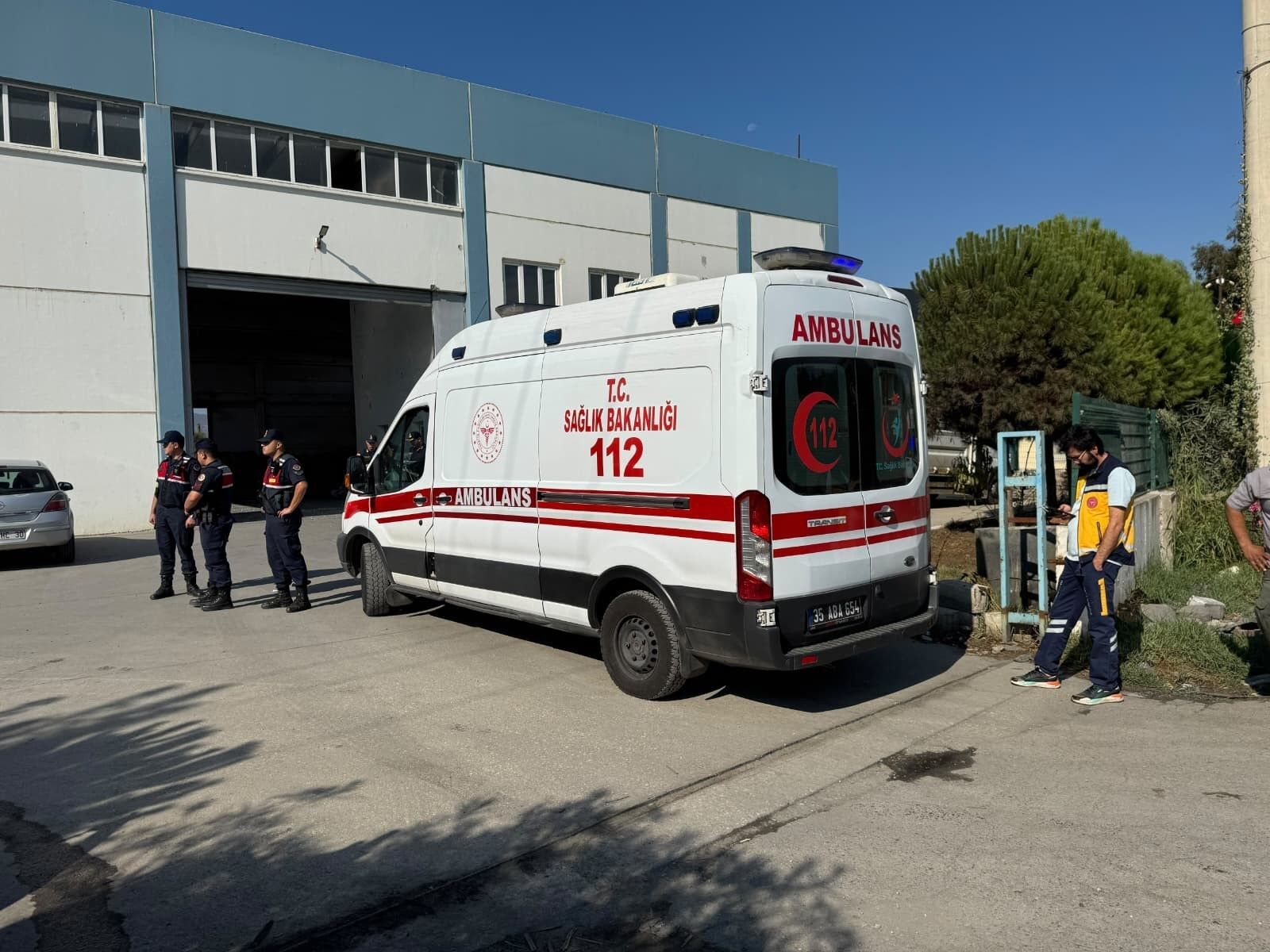 7 Işçinin Yaralandığı Patlama Sonrası Ortalık Savaş Alanına Döndü (5)