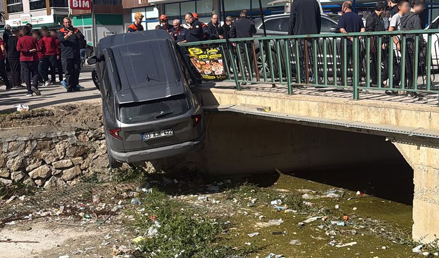 Aracıyla Dereye Uçtu (1)