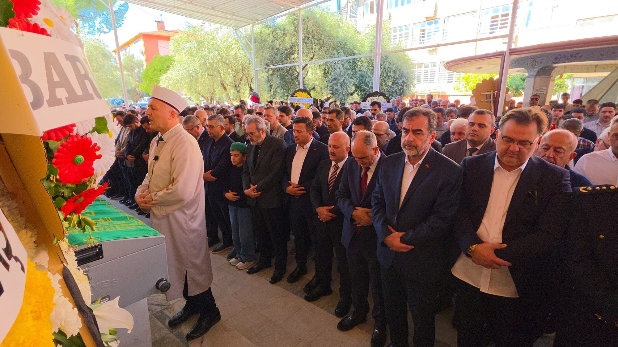 Aydın’da gözyaşlarıyla veda