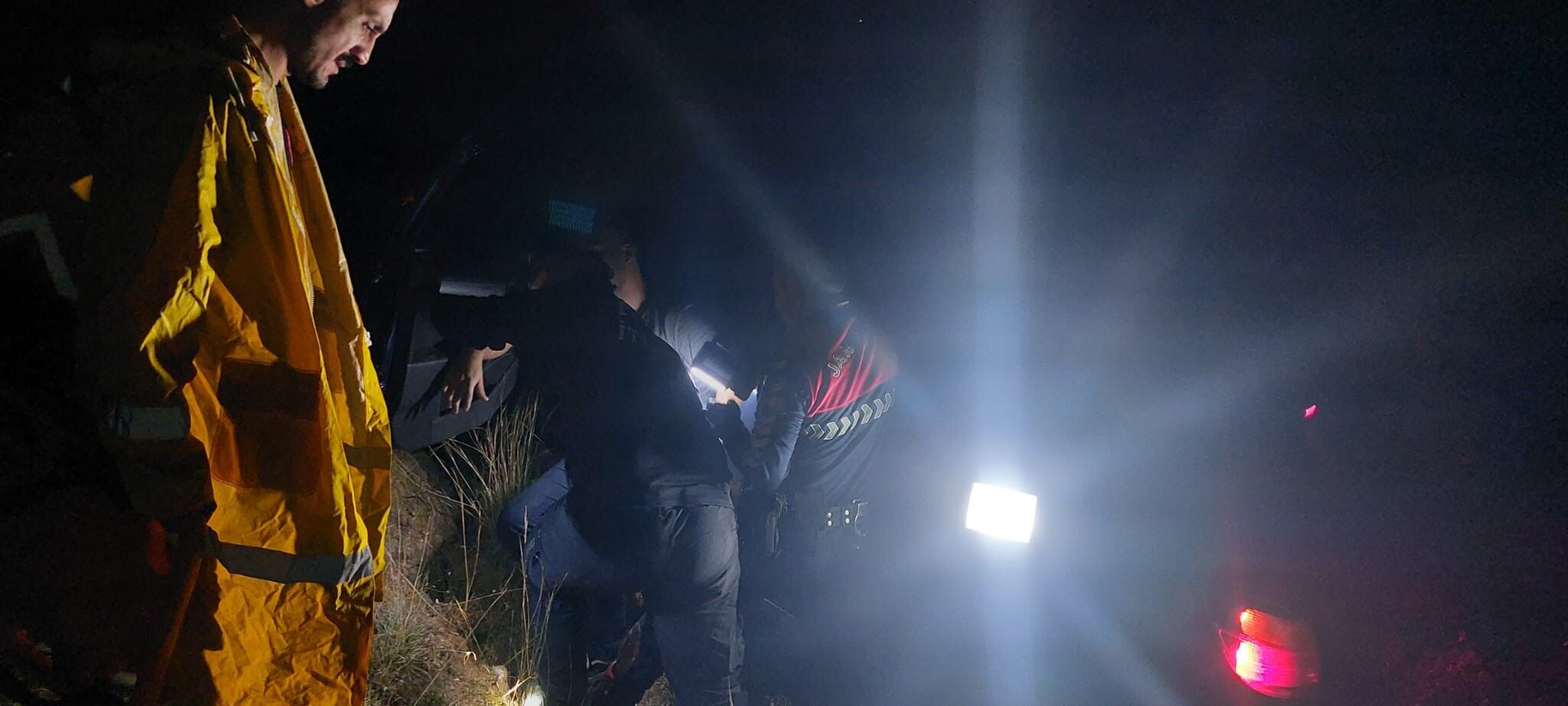 Aydın’da Otomobil Tarlaya Uçtu (3)-1