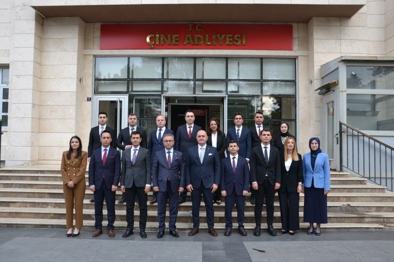 Çine Adliyesi'nde Incelemelerde Bulundular (2)