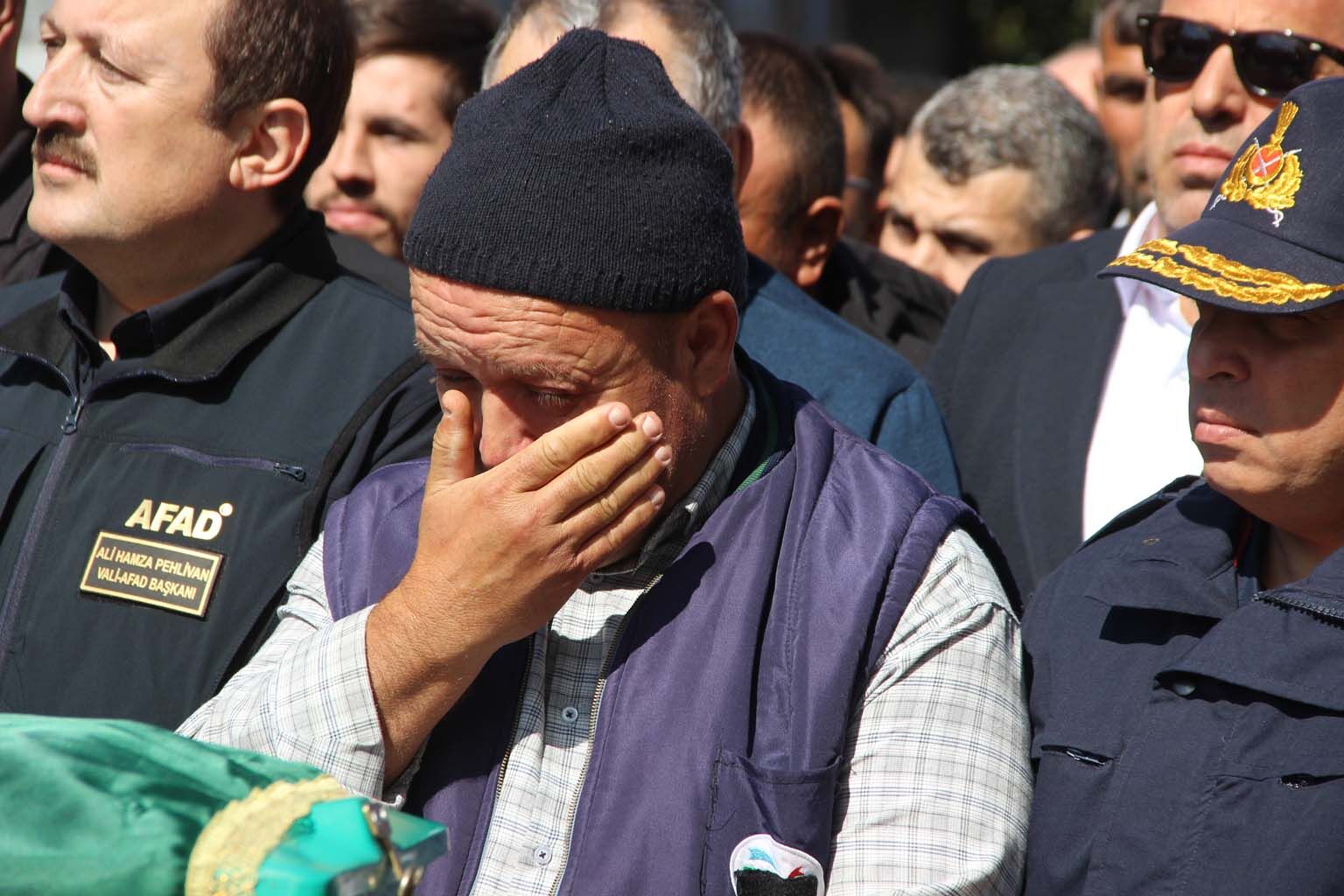 Hayatını Kaybeden Babaya Son Görev (1)