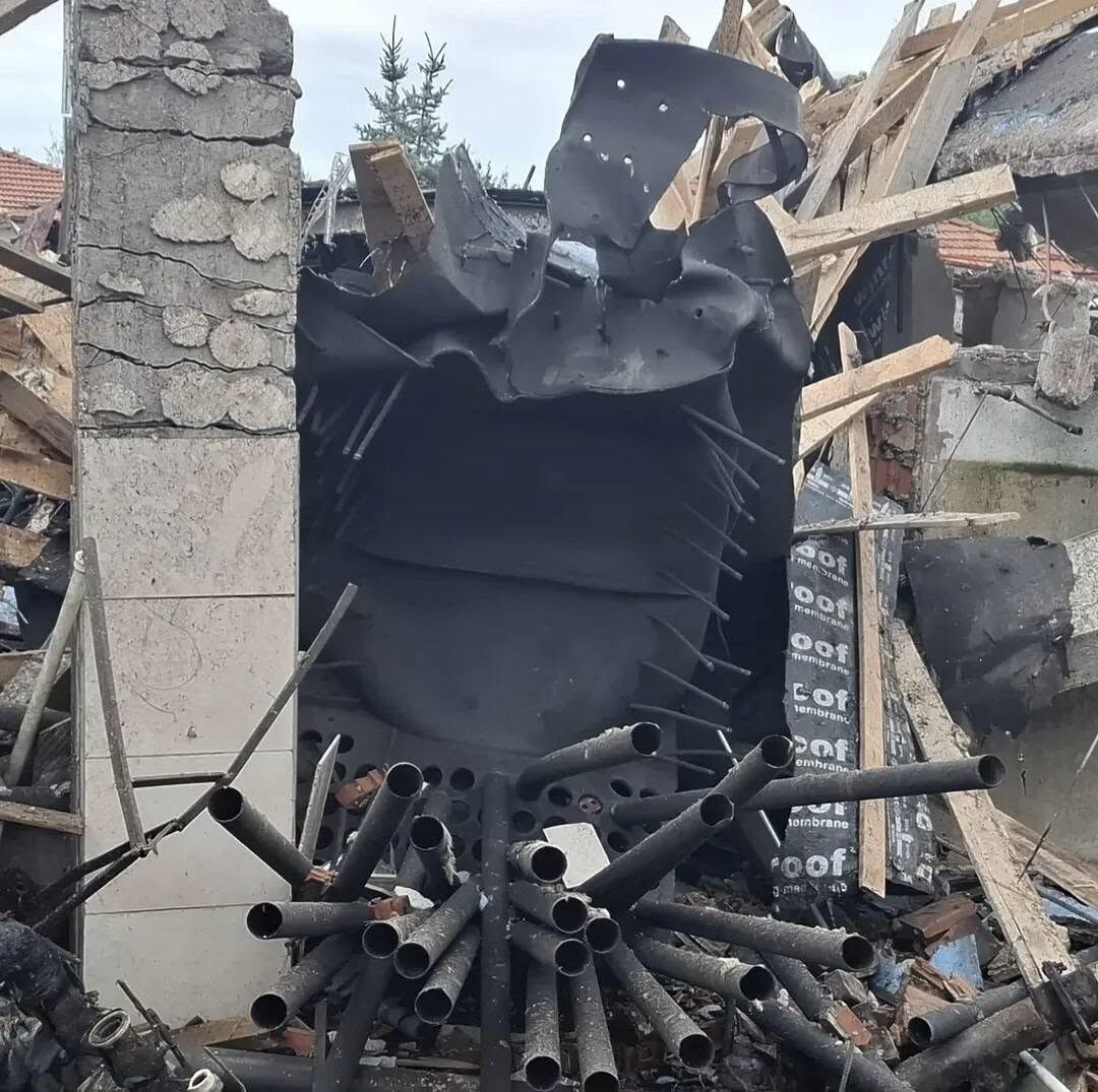 Kazan Dairesinde Patlama (1)