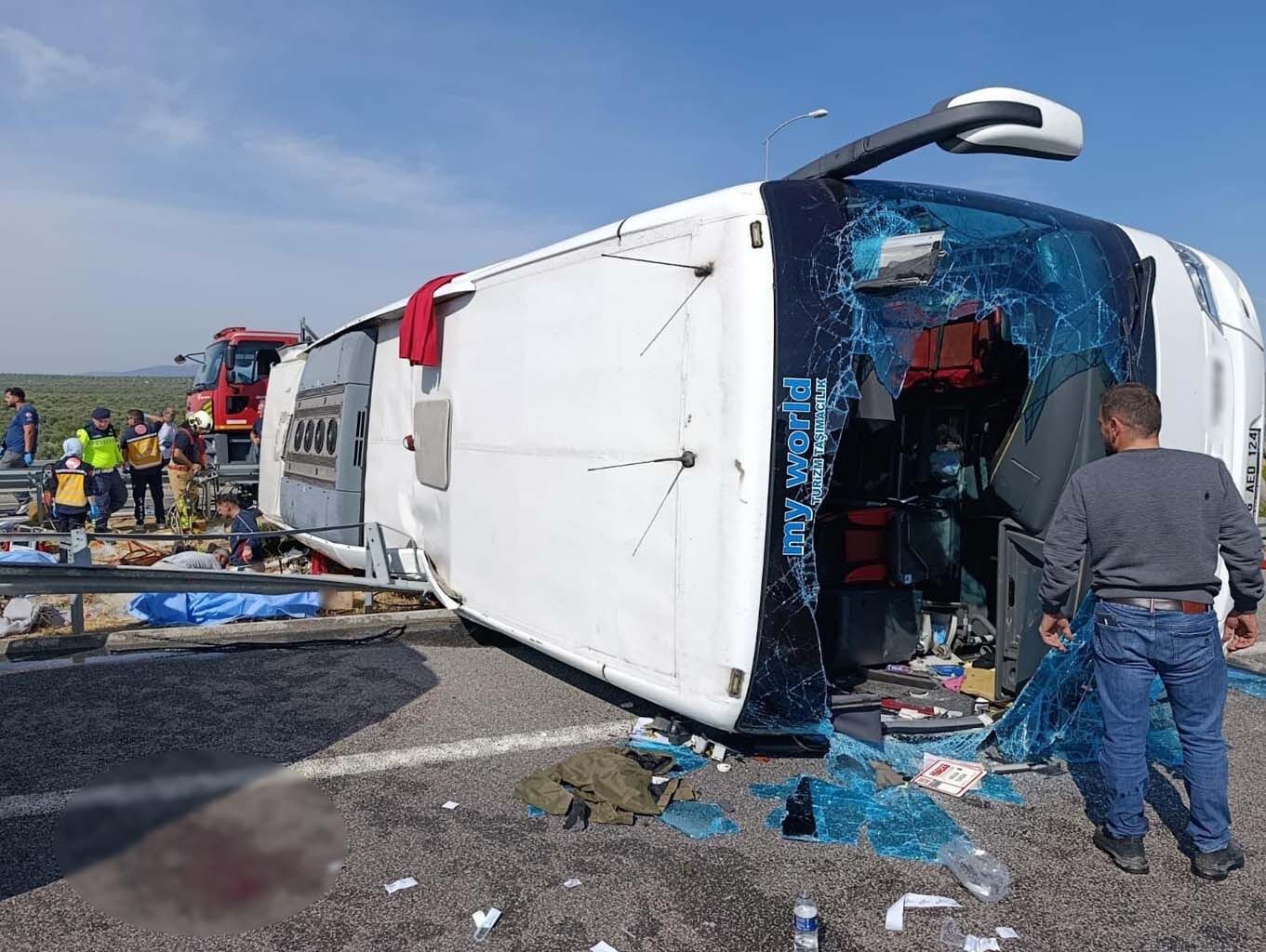 Otobüsteki Son Yolculuklarında Eşini Kaybetti (4)