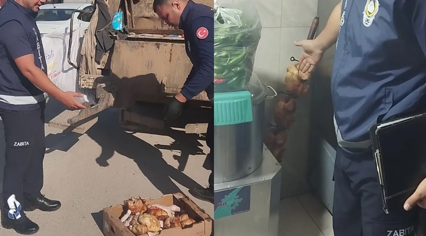 Restoranda 15 Kilo Bozuk Tavuk Yakalandı (1)-1