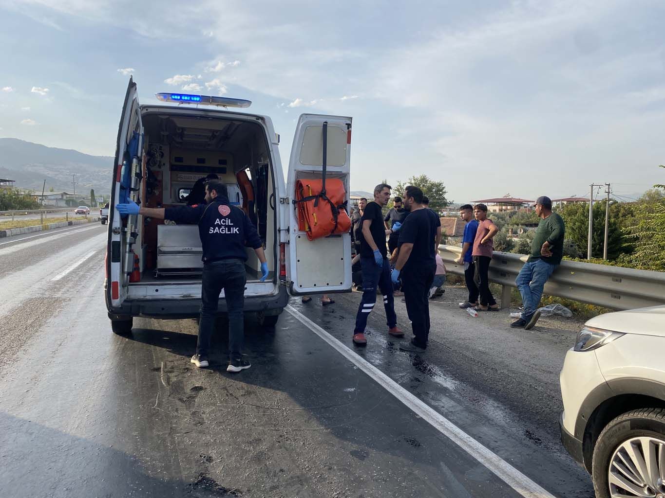 Yola Dökülen Mazot Iki Ayrı Kazaya Neden Oldu (1)